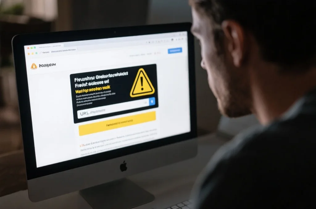 用户识别虚假网站